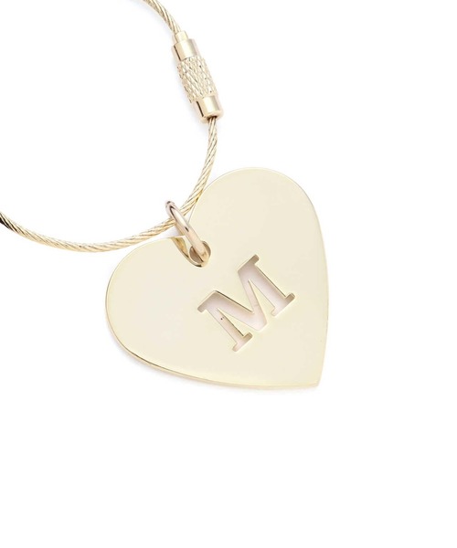 JILL by JILL STUART（ジルバイジルスチュアート）の「ハートイニシャルチャーム（チャーム・レディース・ゴールド系その他2/シャンパン/その他2/その他3/その他5・FREE）」の2枚目の写真