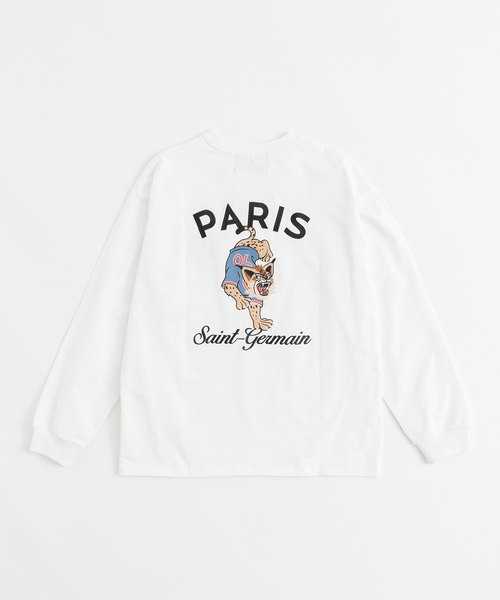 Paris Saint-Germain TOKYO刺繍 ロングスリーブ Tシャツ パリ・サンジェルマン Paris Saint-Germain 【Paris Saint