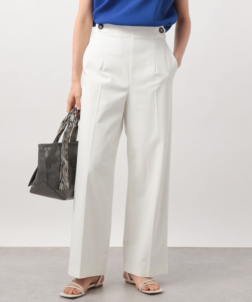 BARNYARDSTORM（バンヤードストーム）の「BARNYARDSTORM / マリンセミワイドパンツ（その他パンツ・レディース・ネイビー/ベージュ/ホワイト・1/0）」の2枚目の写真