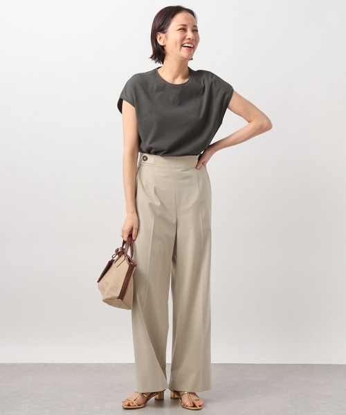 BARNYARDSTORM（バンヤードストーム）の「BARNYARDSTORM / マリンセミワイドパンツ（その他パンツ・レディース・ネイビー/ベージュ/ホワイト・1/0）」の16枚目の写真