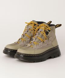 Dr. Martens（ドクターマーチン）の「Dr.Martens Boury Pale Olive Cyclone Nylon & Pale Olive Lapstone / ドクターマーチン バウリー（ブーツ・メンズ）」