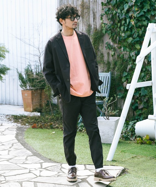 BAYFLOW（ベイフロー）の「ドビーストレッチ ジョガーパンツ（その他パンツ・メンズ・ブルー/グレー/ブラック・LARGE/MEDIUM）」の5枚目の写真