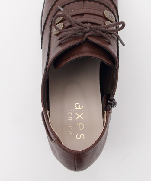 axes femme(アクシーズファム)の「ナポレオンブーティー(ブーツ・レディース・ブラック/ブラウン・LARGE/MEDIUM)」の5枚目の写真