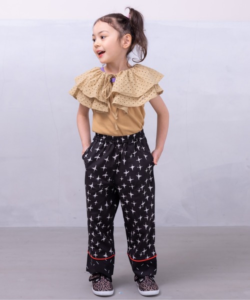 HOGAN RANCH WEAR（ホーガンランチウエア）の「リラックスロングパンツ(80～130cm)（その他パンツ・キッズ・マルチ/ブラック・100/120/90/130/110）」の6枚目の写真