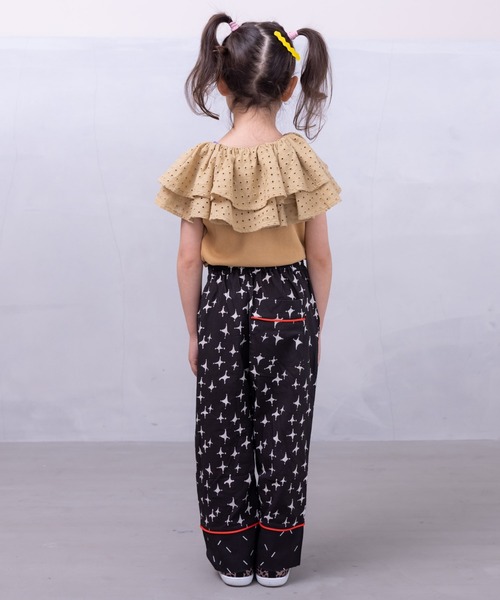 HOGAN RANCH WEAR（ホーガンランチウエア）の「リラックスロングパンツ(80～130cm)（その他パンツ・キッズ・マルチ/ブラック・100/120/90/130/110）」の5枚目の写真