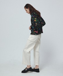 NOISE MAKER | アシンメトリーデニム*アイボリー*(デニムパンツ)