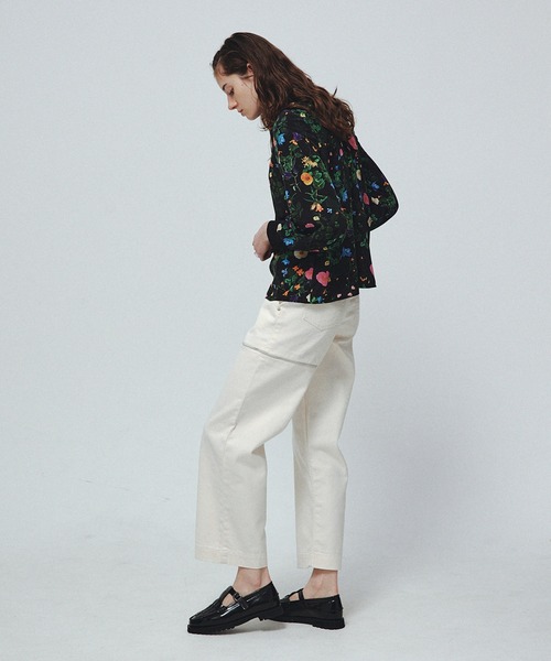 NOISE MAKER（ノイズメーカー）の「アシンメトリーデニム*アイボリー*（デニムパンツ・レディース・アイボリー・36/38/40）」の11枚目の写真