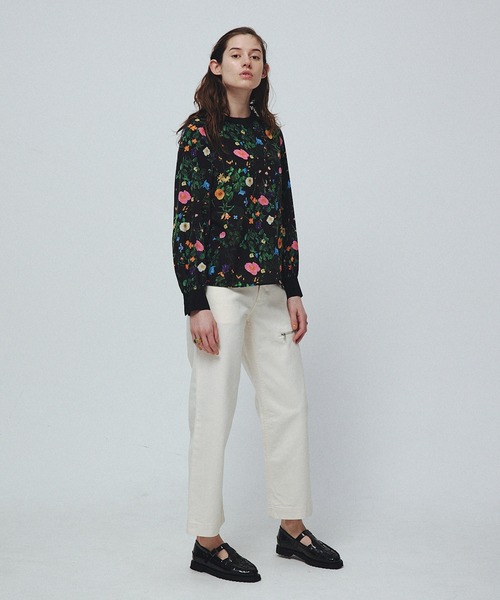 NOISE MAKER（ノイズメーカー）の「アシンメトリーデニム*アイボリー*（デニムパンツ・レディース・アイボリー・36/38/40）」の14枚目の写真