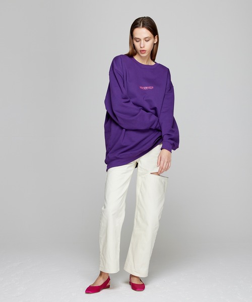 NOISE MAKER（ノイズメーカー）の「アシンメトリーデニム*アイボリー*（デニムパンツ・レディース・アイボリー・36/38/40）」の15枚目の写真