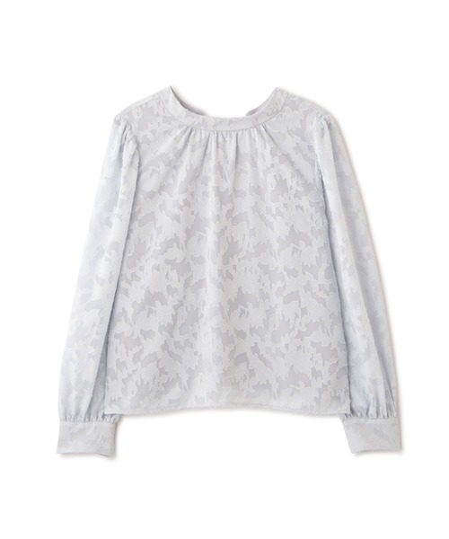 PROPORTION BODY DRESSING(プロポーションボディドレッシング)の「前後2Wayカットジャガードブラウス/1213110307(Tシャツ/カットソー・レディース・ブルー/アイボリー/ブラック・MEDIUM/SMALL)」の16枚目の写真