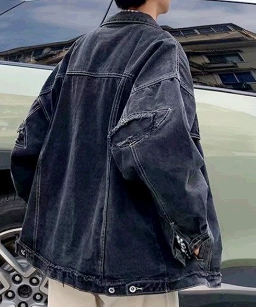 our きれいめデニムジャケット きれいめデニムジャケット – OURHOME