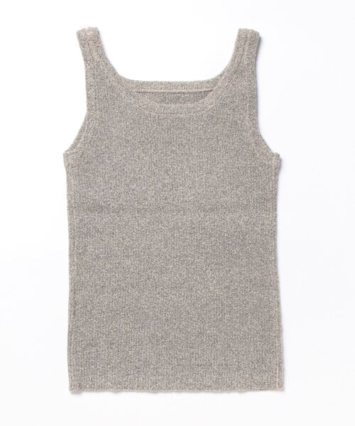 PICCIN（ピッチン）の「【WEB限定】2WAYニットリブタンクトップ（タンクトップ・レディース・グレー/チェリーピンク/ネイビー・M）」の4枚目の写真