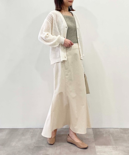 PICCIN（ピッチン）の「【WEB限定】2WAYニットリブタンクトップ（タンクトップ・レディース・グレー/チェリーピンク/ネイビー・M）」の11枚目の写真