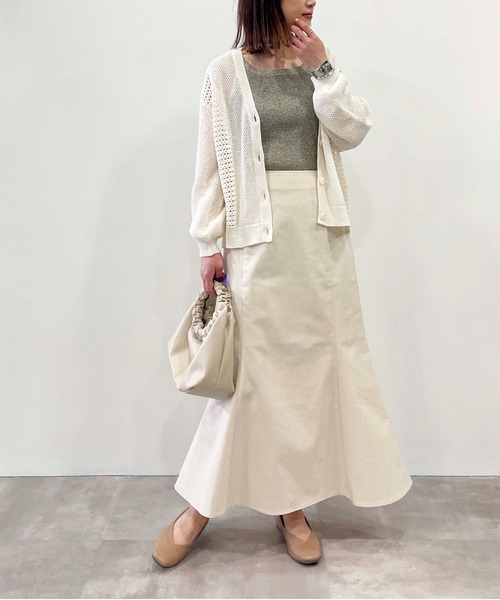 PICCIN（ピッチン）の「【WEB限定】2WAYニットリブタンクトップ（タンクトップ・レディース・グレー/チェリーピンク/ネイビー・M）」の12枚目の写真