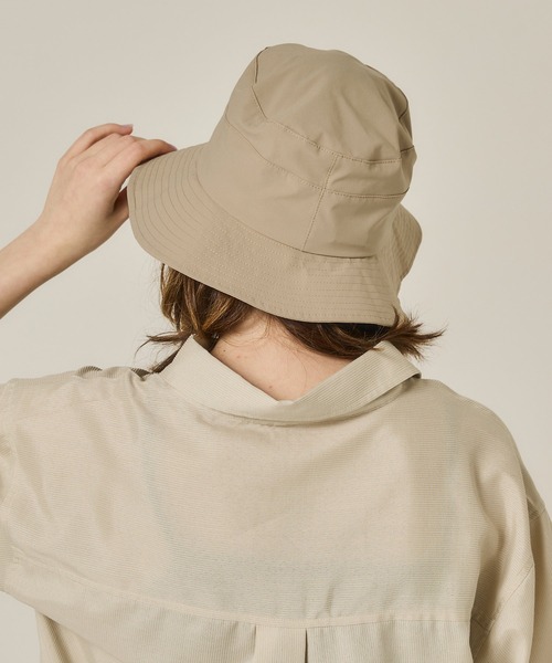 coca（coca）（コカ）の「ポケッタブル・ホライズンハット（ハット・レディース・ブラック/ベージュ・ONE SIZE）」の6枚目の写真