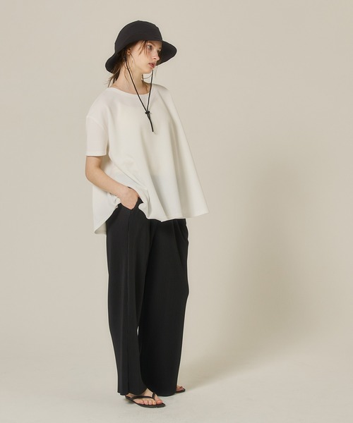 coca（coca）（コカ）の「ポケッタブル・ホライズンハット（ハット・レディース・ブラック/ベージュ・ONE SIZE）」の8枚目の写真