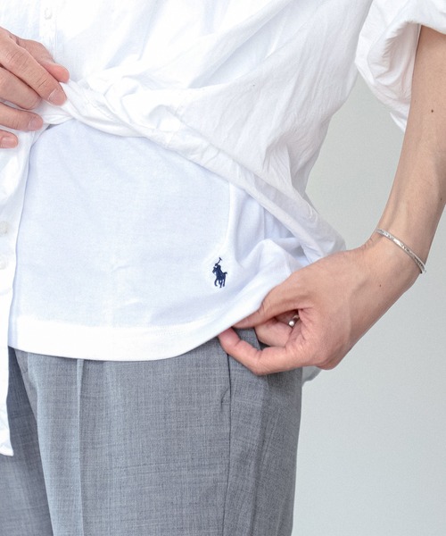 POLO RALPH LAUREN UNDERWEAR（ポロラルフローレンアンダーウェア）の「POLO RALPH LAUREN / クルーネック  アンダーシャツ（インナーウェア/肌着・メンズ・ブラック/ホワイト/グレー・LARGE/MEDIUM/SMALL）」の20枚目の写真