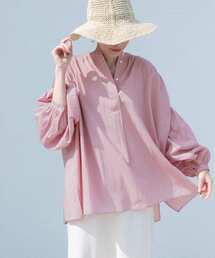 URBAN RESEARCH DOORS | コットンボイルギャザーブラウス(シャツ/ブラウス)