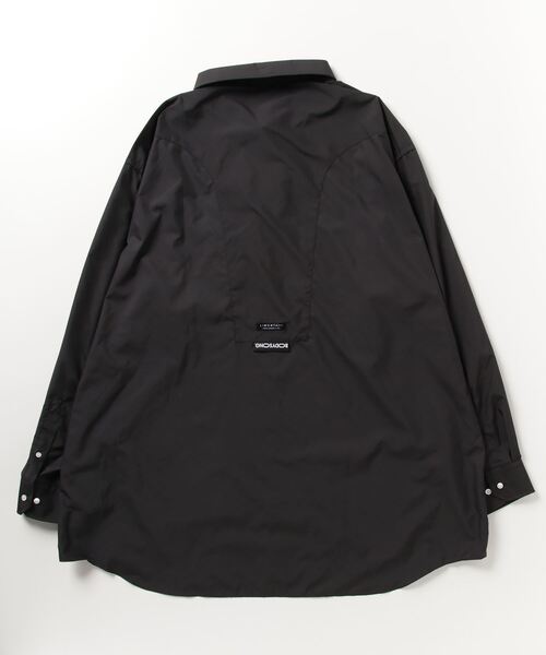 bodysong.(ボディソング)の「BODYSONG./ボディソング/LIMONTA BIG SHIRT LS(シャツ/ブラウス・メンズ・ブラック・F)」の2枚目の写真