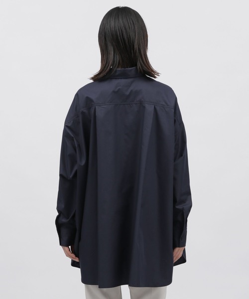 LAKOLE（ラコレ）の「BIGシルエットシャツ / 190563（シャツ/ブラウス・レディース・オフホワイト/ネイビー/ブルー・SMALL/MEDIUM）」の17枚目の写真