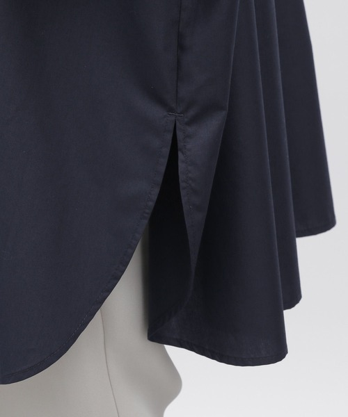 LAKOLE（ラコレ）の「BIGシルエットシャツ / 190563（シャツ/ブラウス・レディース・オフホワイト/ネイビー/ブルー・SMALL/MEDIUM）」の21枚目の写真
