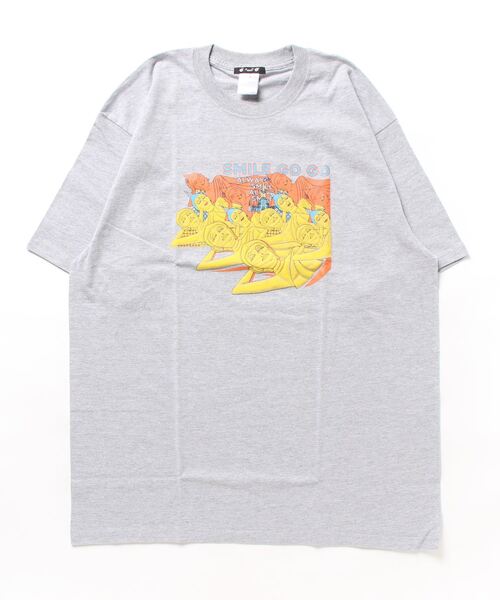 チャイハネ（チャイハネ）の「【チャイハネ】ネオリメンズTシャツ（Tシャツ/カットソー・メンズ・パープル/イエロー/グレー/ブラック/ホワイト・L/M）」の4枚目の写真