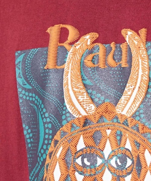 チャイハネ（チャイハネ）の「【チャイハネ】ネオリメンズTシャツ（Tシャツ/カットソー・メンズ・パープル/イエロー/グレー/ブラック/ホワイト・L/M）」の15枚目の写真