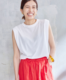 IENA | 【ATON/エイトン】FRESCA SINGLE JERSEY TANK TOP / タンクトップ(タンクトップ)
