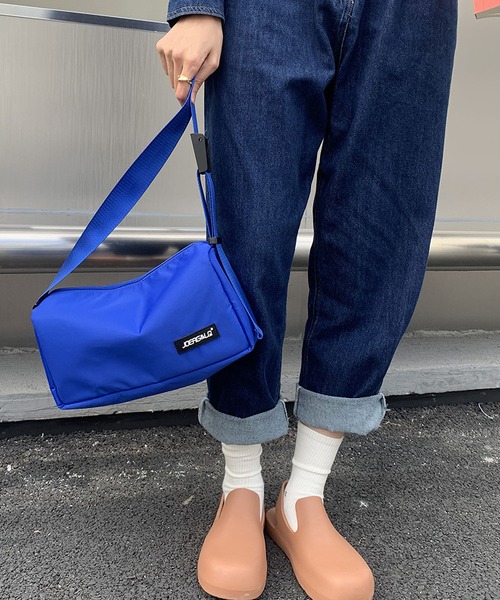 LOPASS（ロパス）の「大容量カジュアルショルダーバッグ（ショルダーバッグ・レディース・ブラック/ブルー/グリーン・FREE）」の13枚目の写真