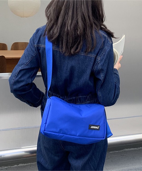 LOPASS（ロパス）の「大容量カジュアルショルダーバッグ（ショルダーバッグ・レディース・ブラック/ブルー/グリーン・FREE）」の18枚目の写真