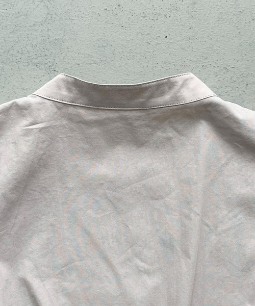 CLEIO（クレイオ）の「【CLEIO】ピンタックシェイプシャツ（シャツ/ブラウス・レディース・オフホワイト/ライトグレー/ベージュ・FREE）」の10枚目の写真