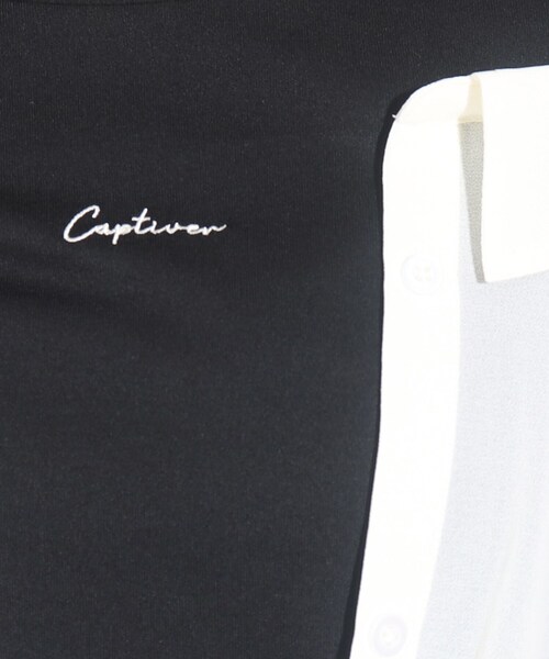 PINK-latte(ピンクラテ)の「◆【2WAY/130cm】着回しバツグン!シアーシャツレイヤードトップス(シャツ/ブラウス・キッズ・アイボリー/ベビーピンク/ライトグリーン/ブルー系6/ブルー系2/アイボリー系1/サックスブルー系1・15 /14/16/13)」の15枚目の写真