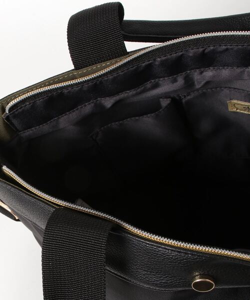SPRUCE(スプルース)の「EM:Favori インカラー 2WAY トート 舟型 ショルダー トートバッグ 軽量(トートバッグ・レディース・ネイビー/ターコイズブルー/ベージュ/カーキ/オレンジ/ブラック・FREE)」の8枚目の写真