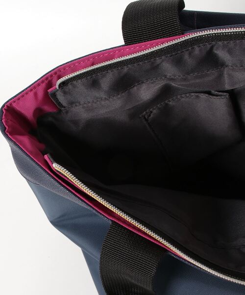 SPRUCE(スプルース)の「EM:Favori インカラー 2WAY トート 舟型 ショルダー トートバッグ 軽量(トートバッグ・レディース・ネイビー/ターコイズブルー/ベージュ/カーキ/オレンジ/ブラック・FREE)」の9枚目の写真