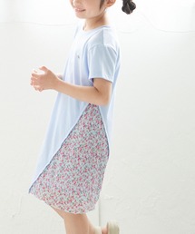 ROPE' PICNIC（ロペピクニック）の「【KIDS】小花柄プリーツドッキングワンピース（ワンピース・キッズ）」