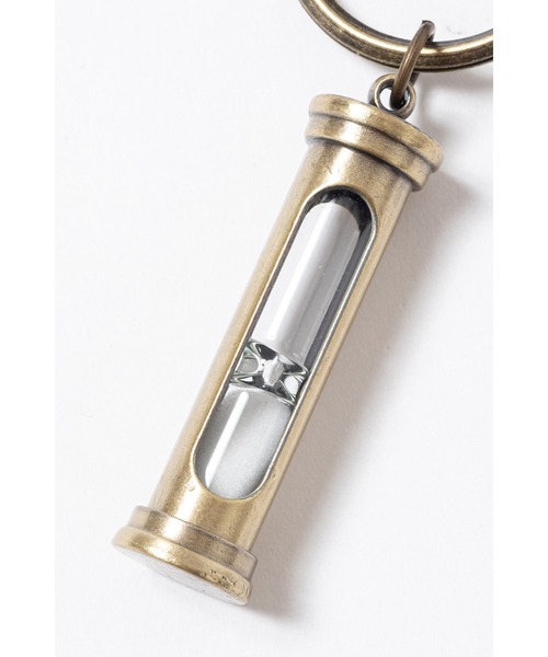 an meets zakka（アンミツザッカ）の「an meets zakka 砂時計カラビナキーリング（キーホルダー・メンズ・A・ONE SIZE）」の6枚目の写真