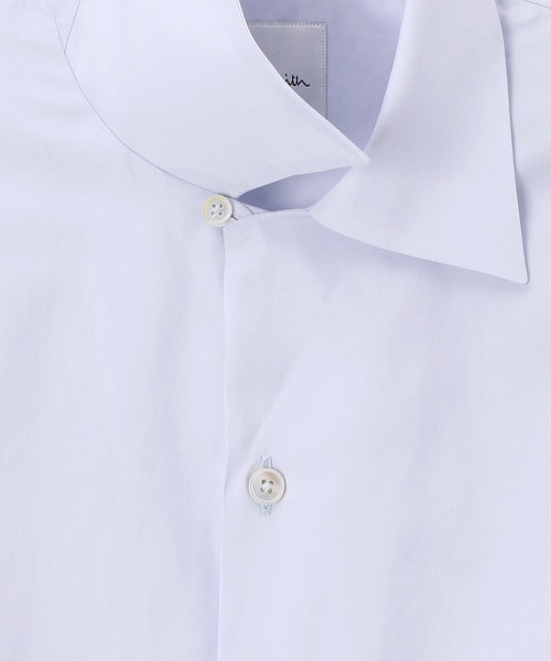 Paul Smith(ポールスミス)の「ソリッドカラー オーバーシルエット 半袖シャツ / 133300 092Y(シャツ/ブラウス・メンズ・ダークパープル/サックスブルー/ケリーグリーン/ライトブルー・MEDIUM/SMALL/LARGE)」の5枚目の写真