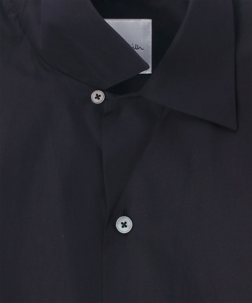 Paul Smith(ポールスミス)の「ソリッドカラー オーバーシルエット 半袖シャツ / 133300 092Y(シャツ/ブラウス・メンズ・ダークパープル/サックスブルー/ケリーグリーン/ライトブルー・MEDIUM/SMALL/LARGE)」の8枚目の写真