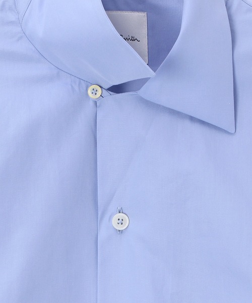 Paul Smith(ポールスミス)の「ソリッドカラー オーバーシルエット 半袖シャツ / 133300 092Y(シャツ/ブラウス・メンズ・ダークパープル/サックスブルー/ケリーグリーン/ライトブルー・MEDIUM/SMALL/LARGE)」の11枚目の写真