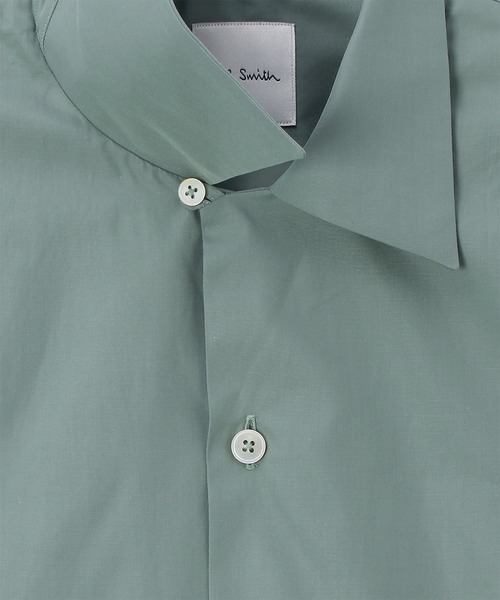 Paul Smith(ポールスミス)の「ソリッドカラー オーバーシルエット 半袖シャツ / 133300 092Y(シャツ/ブラウス・メンズ・ダークパープル/サックスブルー/ケリーグリーン/ライトブルー・MEDIUM/SMALL/LARGE)」の14枚目の写真