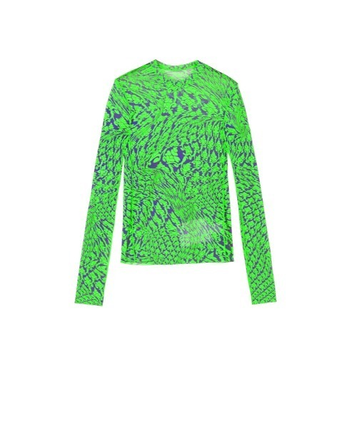 JNBY（ジェーエヌビーワイ）の「Eye-catching Slim-fit T-shirt（Tシャツ/カットソー・レディース・イエロー系その他3/グリーン系その他5/ブラック系その他・36/38/40）」の15枚目の写真