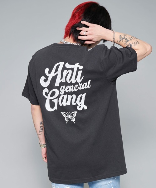 RAZZIS（ラズ）の「『RAZZIS/ラズイズ』Rロゴサガラワッペンバックプリント半袖Tシャツ （Tシャツ/カットソー・メンズ・ブラウン/ホワイト/チャコールグレー・M/L/XL）」の8枚目の写真