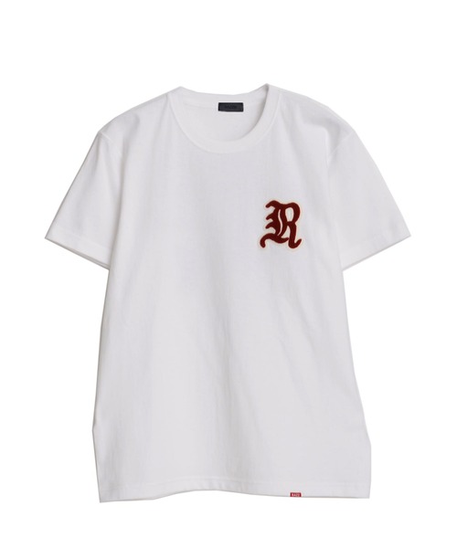 RAZZIS（ラズ）の「『RAZZIS/ラズイズ』Rロゴサガラワッペンバックプリント半袖Tシャツ （Tシャツ/カットソー・メンズ・ブラウン/ホワイト/チャコールグレー・M/L/XL）」の10枚目の写真