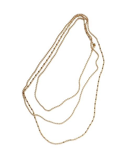 colleca la（コレカラ）の「マルチロングチェーンネックレス（ネックレス・レディース・シルバー/ゴールド・ﾌﾘ-）」の9枚目の写真