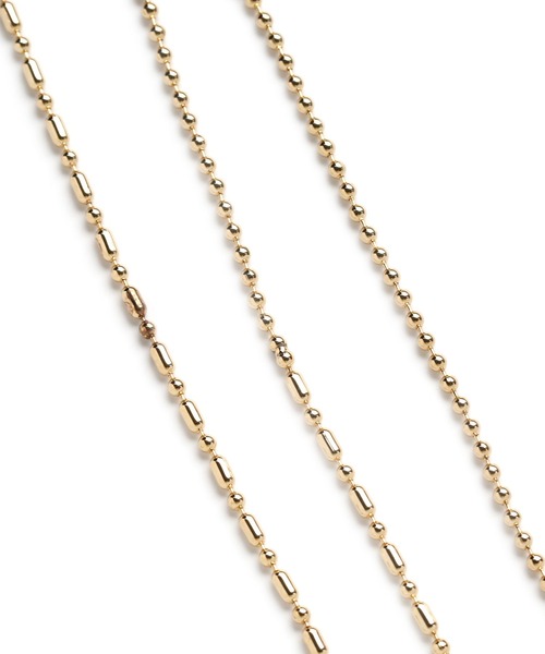 colleca la（コレカラ）の「マルチロングチェーンネックレス（ネックレス・レディース・シルバー/ゴールド・ﾌﾘ-）」の4枚目の写真