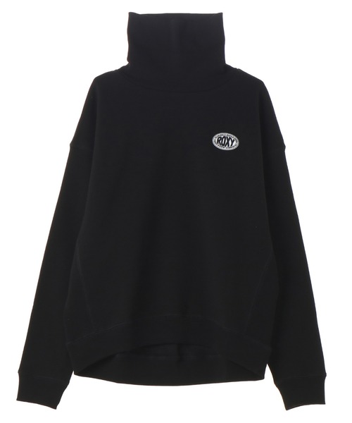 ROXY(ロキシー)の「HIGHNECK FLEECETOP/ロキシーハイネックスウェット(スウェット・レディース・ブラック/グレー/ブルー・MEDIUM/LARGE)」の10枚目の写真