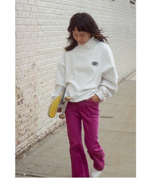 ROXY(ロキシー)の「HIGHNECK FLEECETOP/ロキシーハイネックスウェット(スウェット・レディース・ブラック/グレー/ブルー・MEDIUM/LARGE)」の8枚目の写真