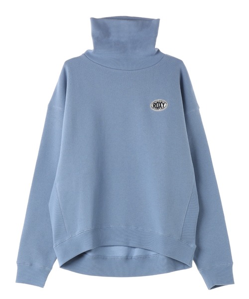 ROXY(ロキシー)の「HIGHNECK FLEECETOP/ロキシーハイネックスウェット(スウェット・レディース・ブラック/グレー/ブルー・MEDIUM/LARGE)」の14枚目の写真