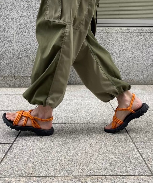 CPCM(シーピーシーエム)の「パラコードストラップサンダル(サンダル・メンズ・オレンジ/ブラック/カーキ・LARGE/MEDIUM/X-LARGE)」の11枚目の写真