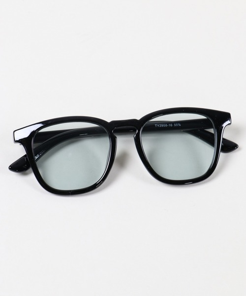 SPINNS(スピンズ)の「カラーレンズ ボストンサングラス/UVカット/ユニセックス(サングラス・メンズ・ブラウン系その他/グレー系その他/ブラック×グリーン/ブラック×ブルー・ONESIZE)」の6枚目の写真